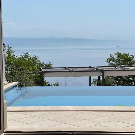 شقة Isabella - Luxury With Style Right Next To The Beach, Private Pool And Sea View أوباتيا